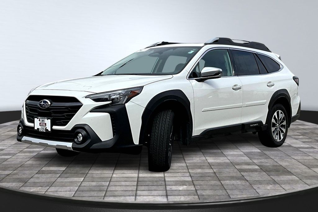 Crystal White Pearl 2025 Subaru Outback Touring AWD SUV / Crossover All-Wheel Drive Continuously Variable Transmission