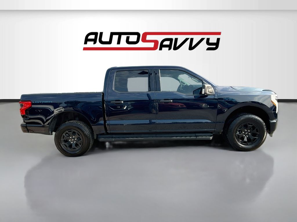 2025 Ford F-150 Lightning XLT Blue at DeMontrond Ford
