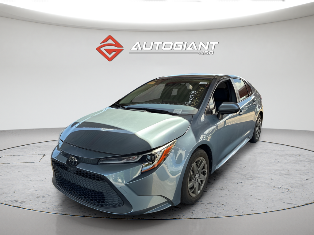 Gray 2021 Toyota Corolla L FWD Sedan Front-Wheel Drive Continuously Variable Transmission