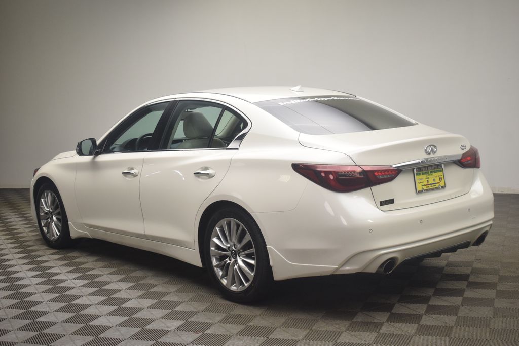 used 2021 INFINITI Q50 car, priced at $23,000