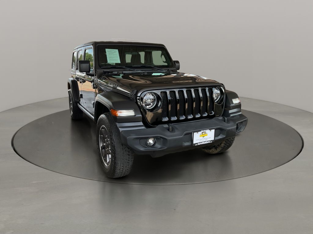 Gray (Granite Crystal Metallic Clearcoat) 2020 Jeep Wrangler SUV / Crossover Four-Wheel Drive 8-Speed Automatic