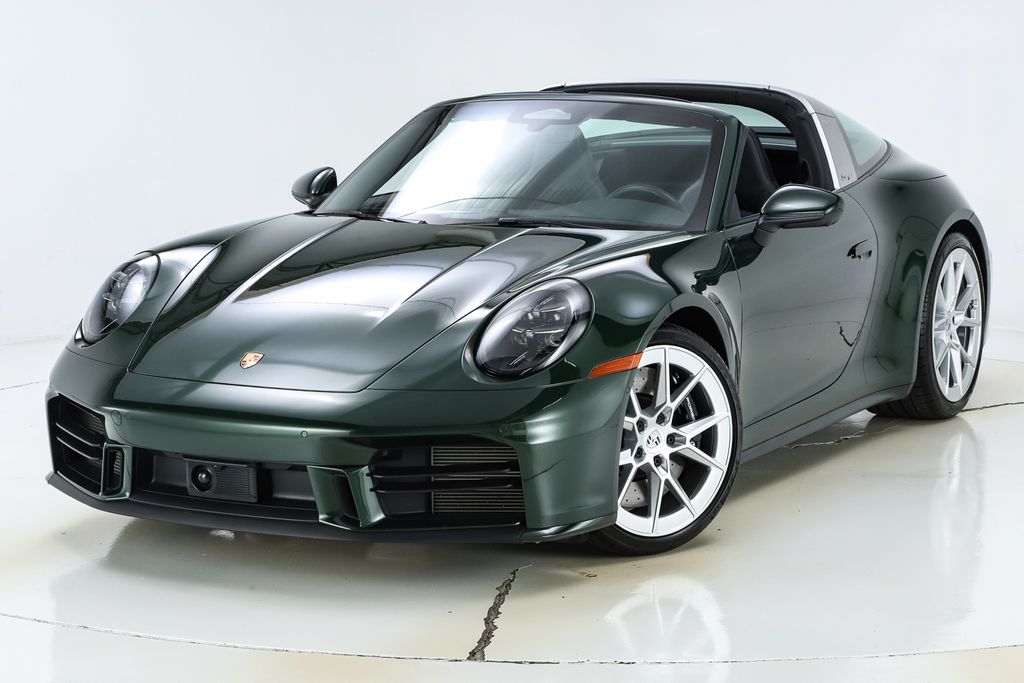 Oak Green Metallic Neo 2026 Porsche 911 Convertible All-Wheel Drive 8-Speed Automatic