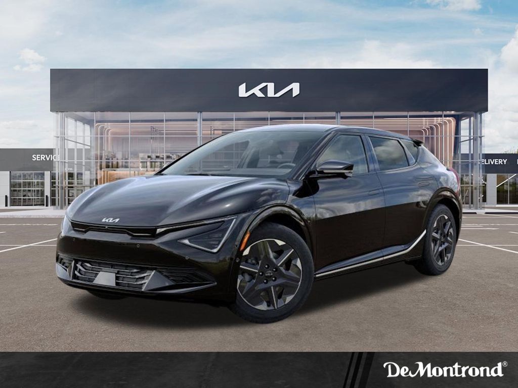 Ebony Black 2025 Kia EV6 Light Long Range RWD SUV / Crossover Rear-Wheel Drive 1-Speed Automatic