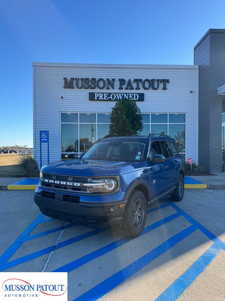 Atlas Blue Metallic 2024 Ford Bronco Sport Big Bend AWD SUV / Crossover All-Wheel Drive 8-Speed Automatic
