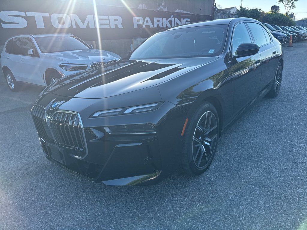Black Sapphire Metallic 2023 BMW 7 Series 760i xDrive AWD Sedan All-Wheel Drive Automatic