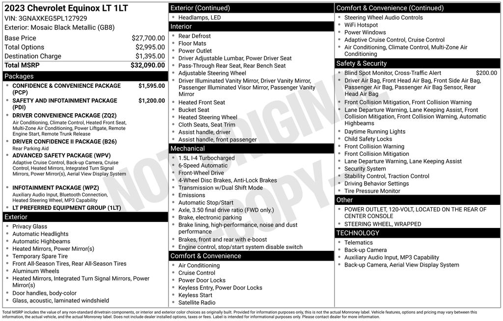 Used 2023 Chevrolet Equinox SUV