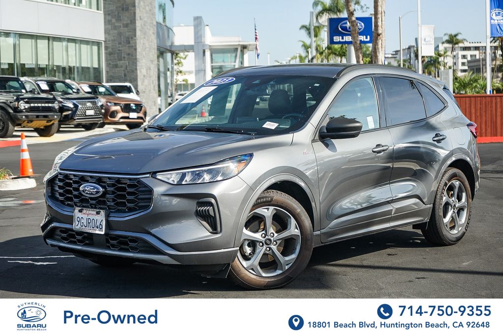 Gray Metallic 2023 Ford Escape ST-Line FWD SUV / Crossover Front-Wheel Drive 8-Speed Automatic