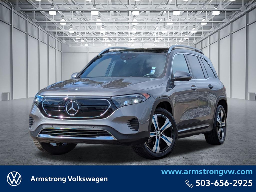 Mountain Gray Metallic 2022 Mercedes-Benz EQB 350 4MATIC AWD SUV / Crossover All-Wheel Drive 1-Speed Automatic