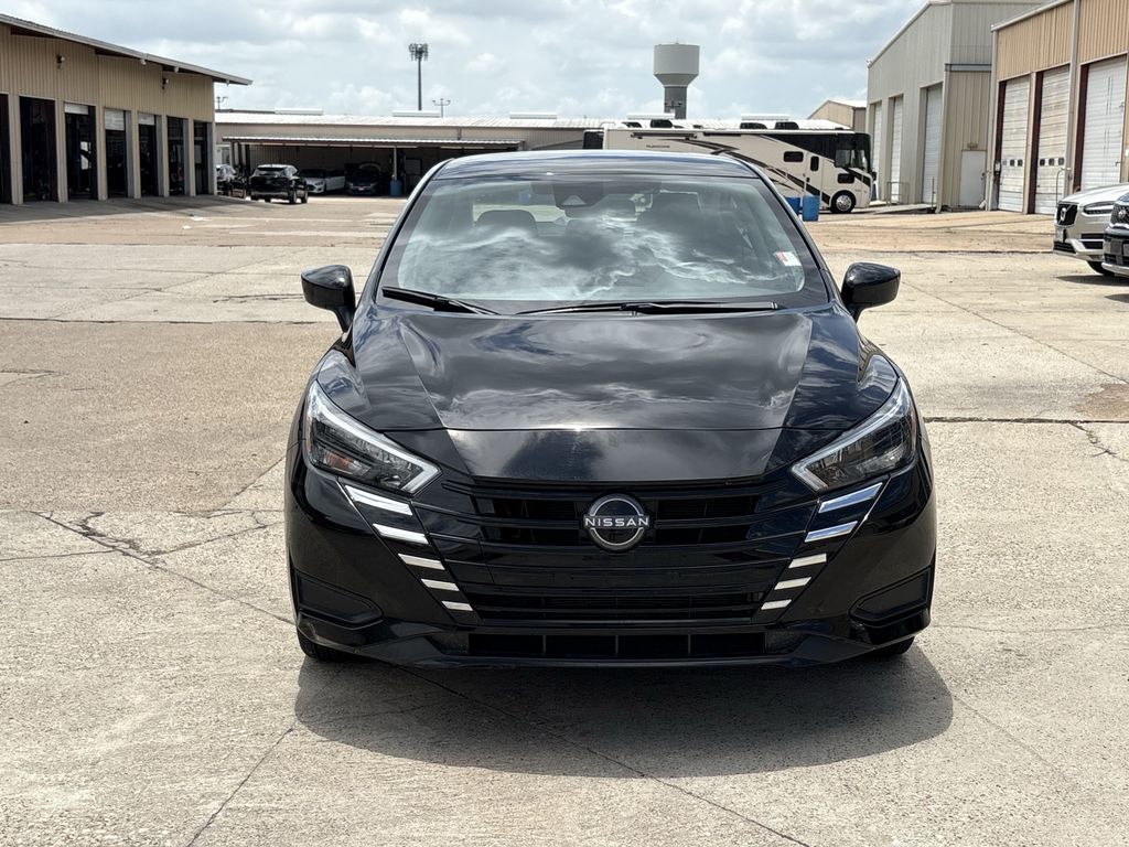 2025 Nissan Versa 1.6 SV Black at Baytown Hyundai