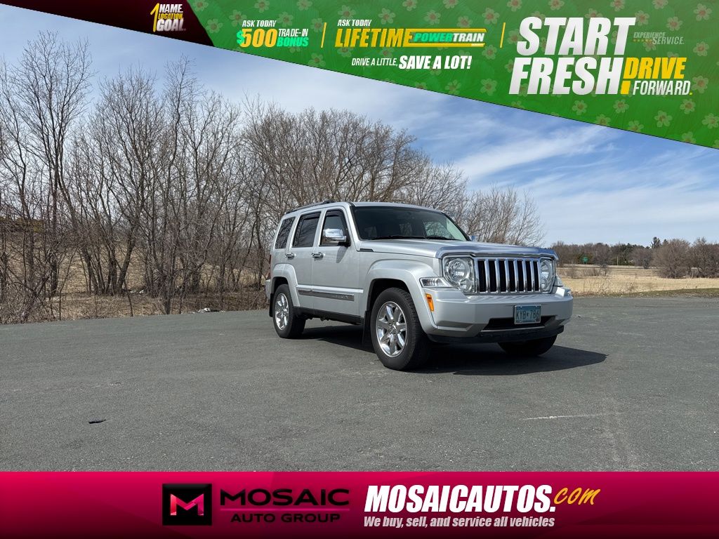 Bright Silver Metallic Clearcoat 2012 Jeep Liberty Limited 4WD SUV / Crossover Four-Wheel Drive 4-Speed Automatic