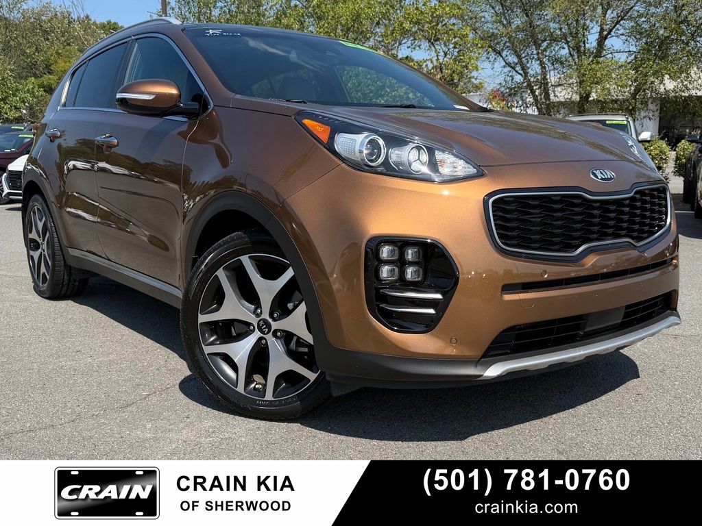 Red (Burnished Copper) 2017 Kia Sportage SUV / Crossover Front-Wheel Drive 6-Speed Automatic