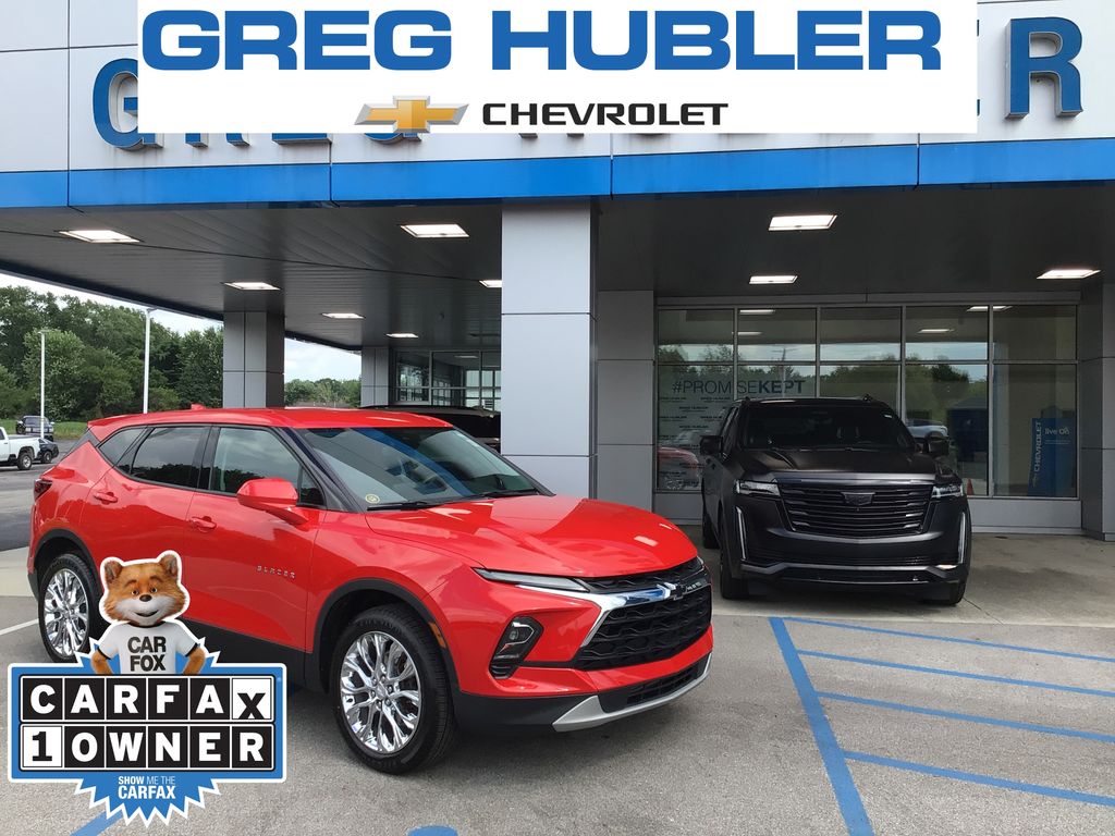 Red Hot 2023 Chevrolet Blazer SUV / Crossover Front-Wheel Drive 9-Speed Automatic Overdrive
