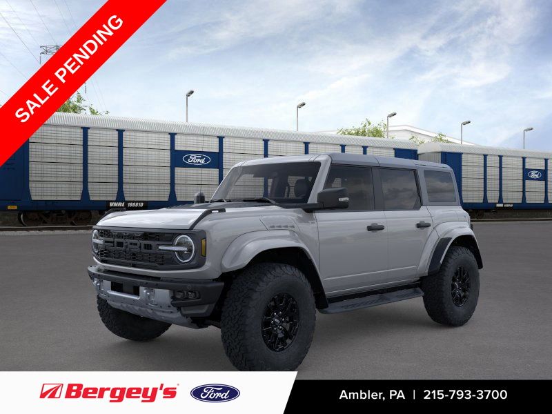 Avalanche Gray 2026 Ford Bronco Raptor 4WD SUV / Crossover Four-Wheel Drive Automatic