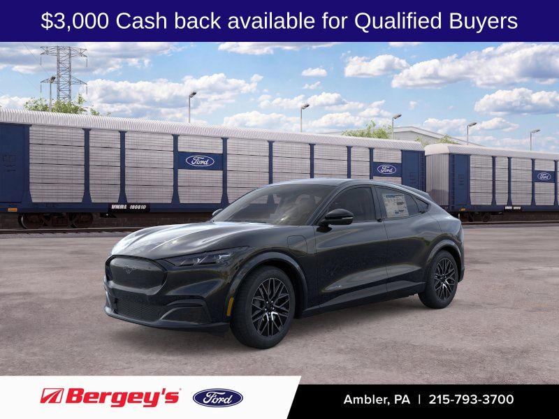 Shadow Black 2026 Ford Mustang Mach-E SUV / Crossover All-Wheel Drive Automatic