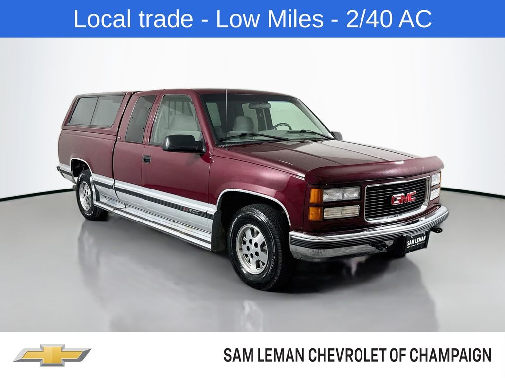 Red (Maroon) 1995 GMC Sierra 1500 Pickup Truck Rear-Wheel Drive Automatic