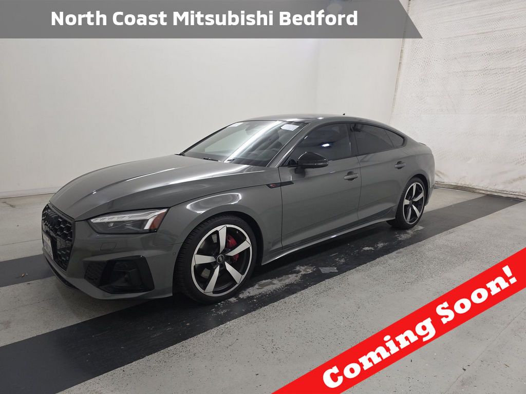 Gray Metallic 2023 Audi A5 Sportback quattro Prestige S Line 45 TFSI AWD Sedan All-Wheel Drive 7-Speed Automatic
