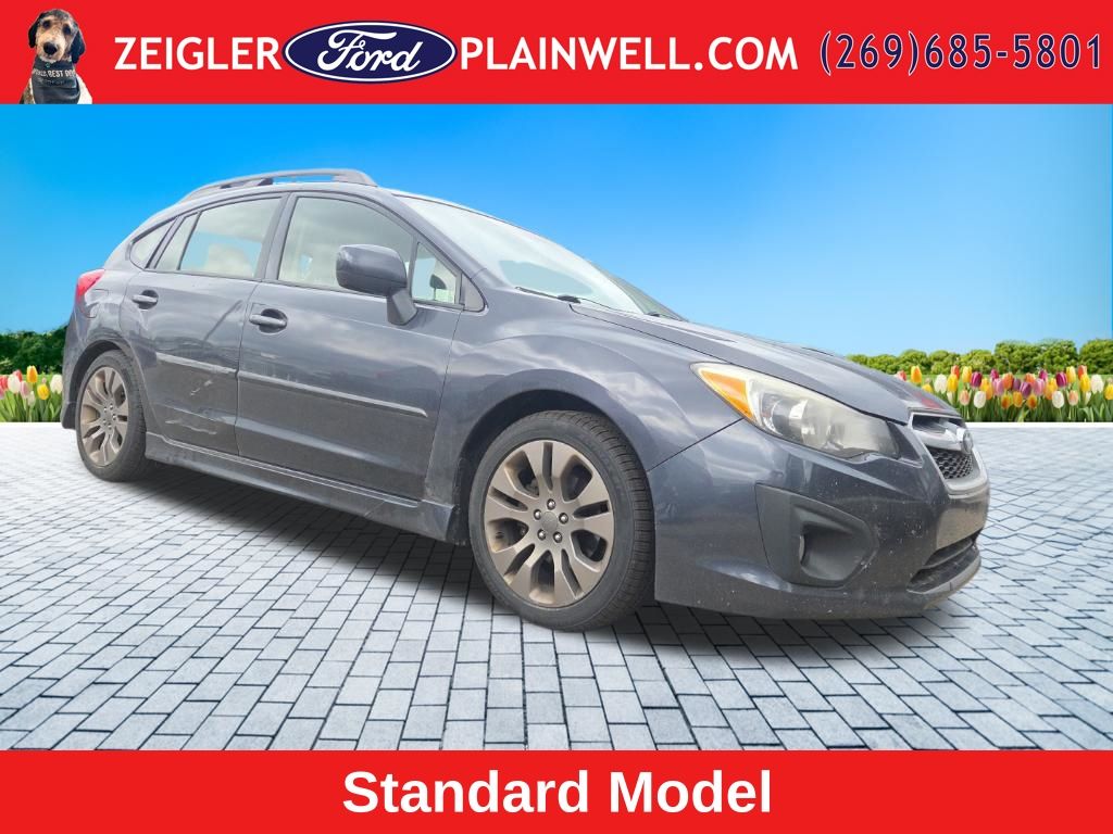 Dark Gray Metallic 2014 Subaru Impreza 2.0i Sport Premium Wagon Hatchback All-Wheel Drive Continuously Variable Transmission