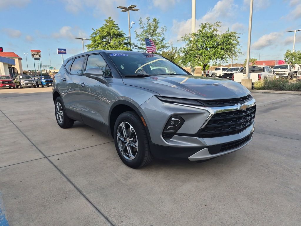 Sterling Gray Metallic 2025 Chevrolet Blazer LT AWD SUV / Crossover  9-Speed Automatic Overdrive