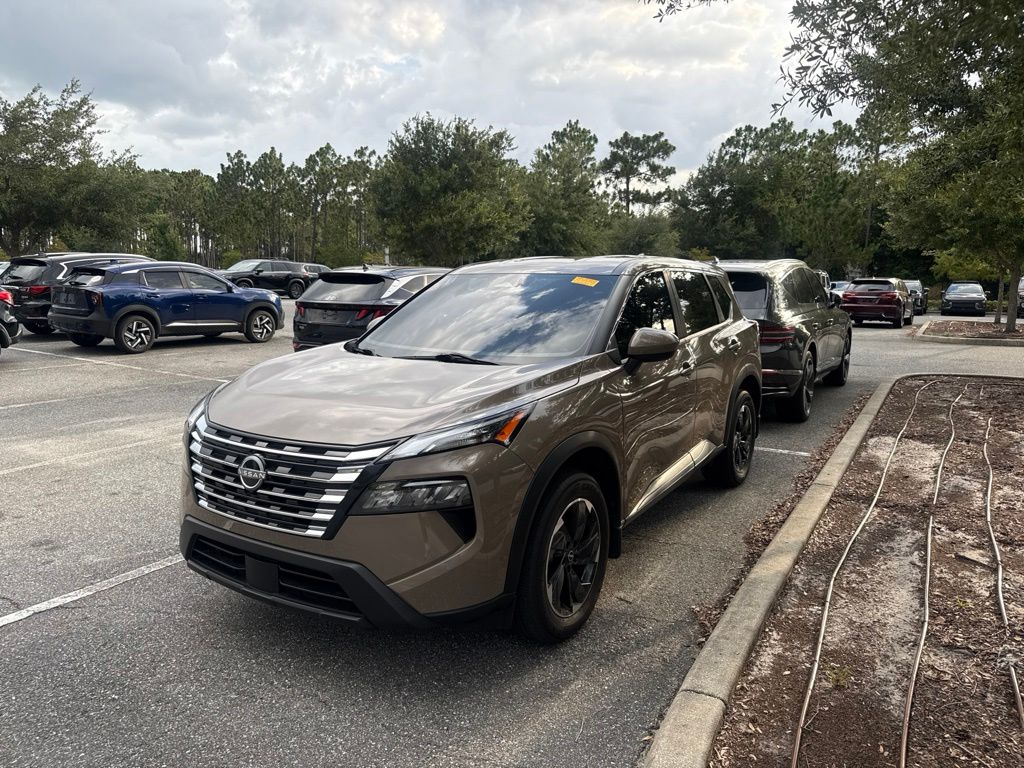 Baja Storm Metallic 2024 Nissan Rogue SUV / Crossover Front-Wheel Drive Continuously Variable Transmission