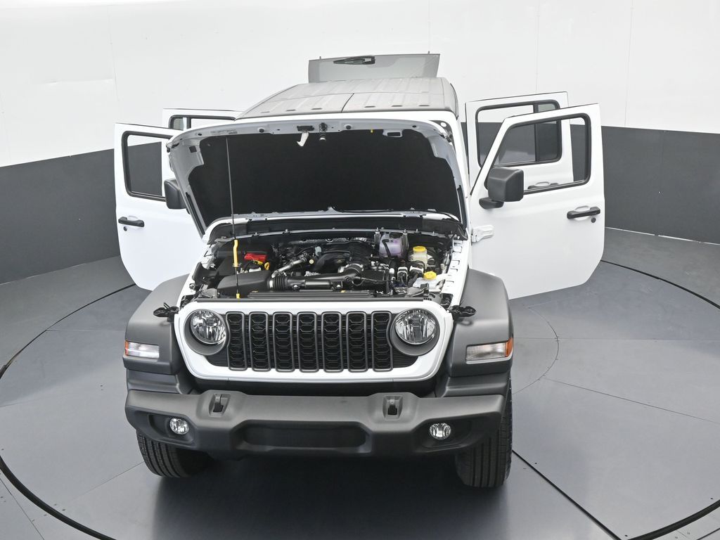 New 2026 Bright White Clearcoat Jeep Sport image 63