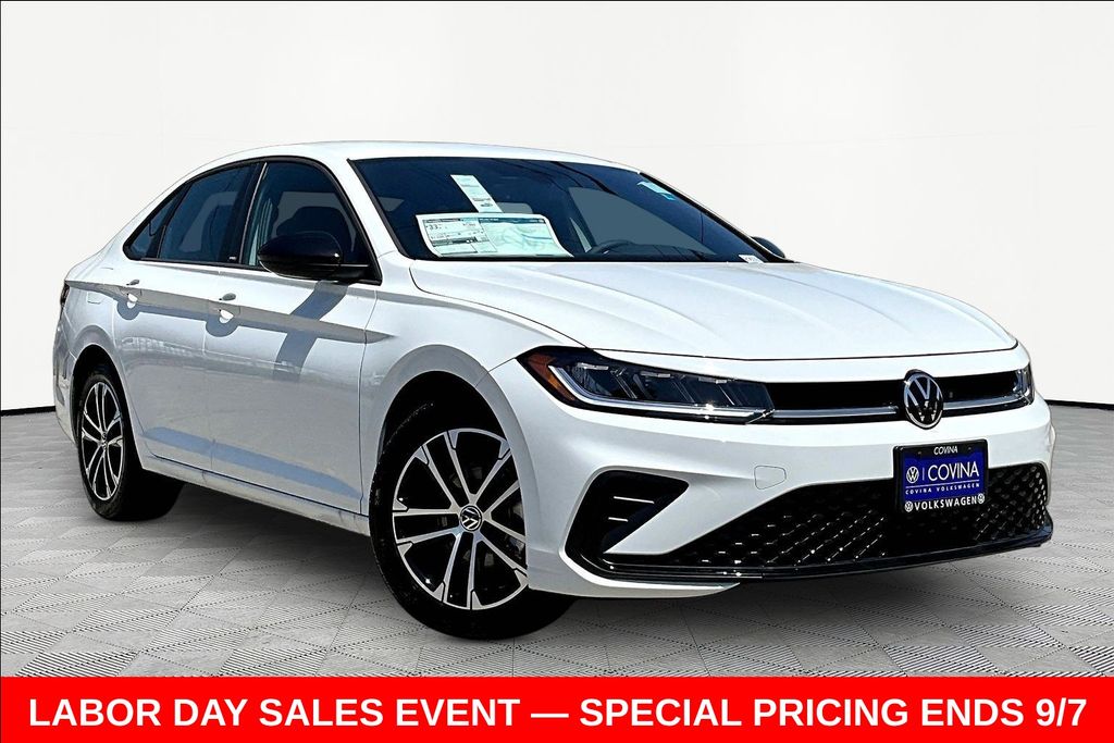 White 2026 Volkswagen Jetta Sedan Front-Wheel Drive 8-Speed Automatic