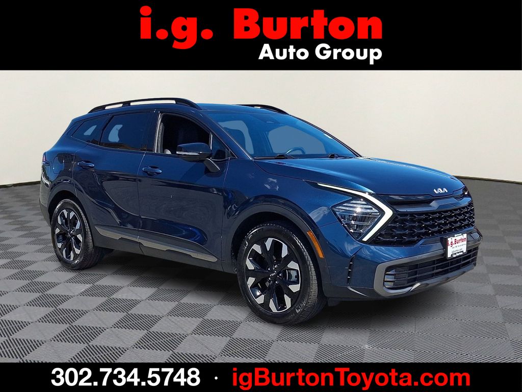 Vesta Blue 2024 Kia Sportage Hybrid Plug-In SUV / Crossover All-Wheel Drive 6-Speed Automatic