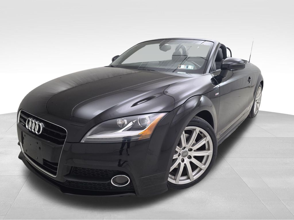 Brilliant Black/Black Roof 2014 Audi TT 2.0T quattro Roadster AWD Convertible 6-Speed Dual Clutch