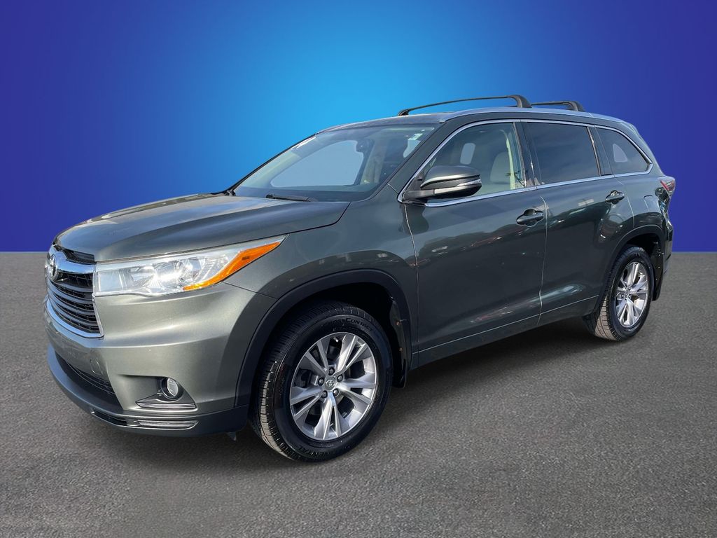 Jade Metallic 2014 Toyota Highlander XLE AWD SUV / Crossover All-Wheel Drive 6-Speed Automatic Overdrive