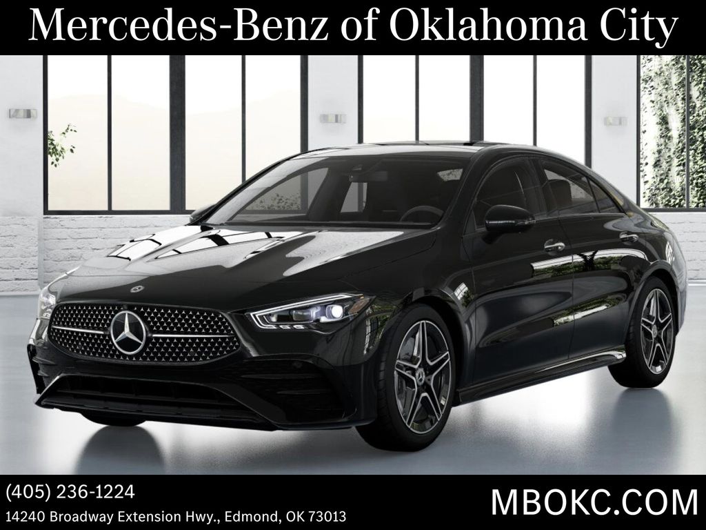 Night Black 2026 Mercedes-Benz CLA Coupe All-Wheel Drive 8-Speed Dual Clutch