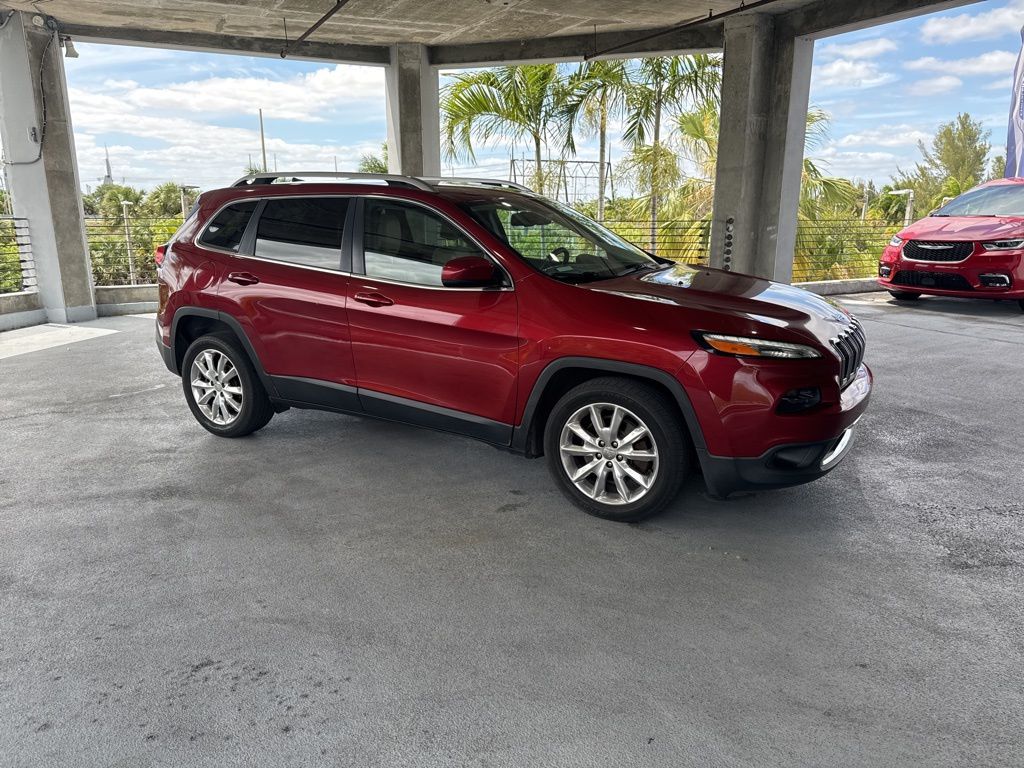 Used 2017 Jeep Cherokee Limited with VIN 1C4PJLDB7HW517880 for sale in Tamarac, FL