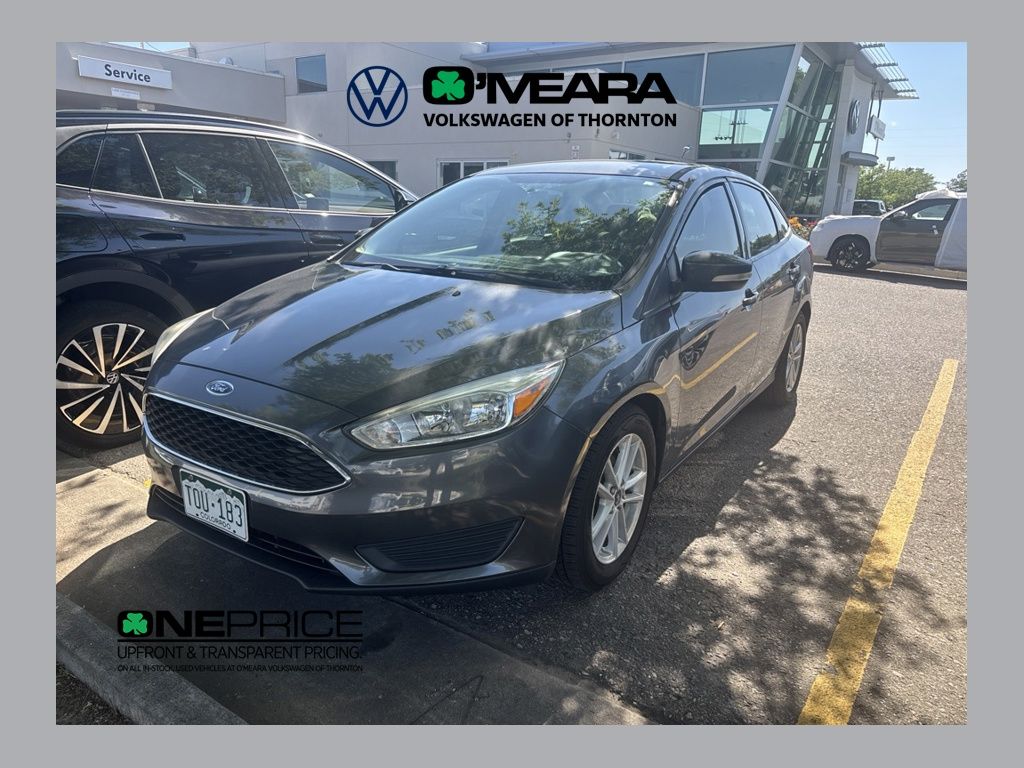 Gray (Magnetic) 2017 Ford Focus Sedan Front-Wheel Drive 6-Speed Automatic