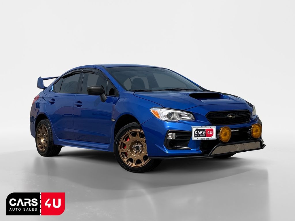 WR Blue Pearl 2019 Subaru WRX AWD Sedan All-Wheel Drive 6-Speed Manual