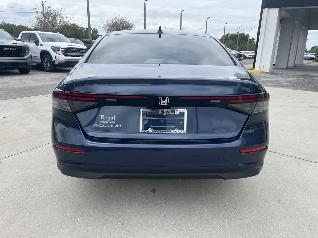 new 2025 Honda Accord car, priced at $30,485