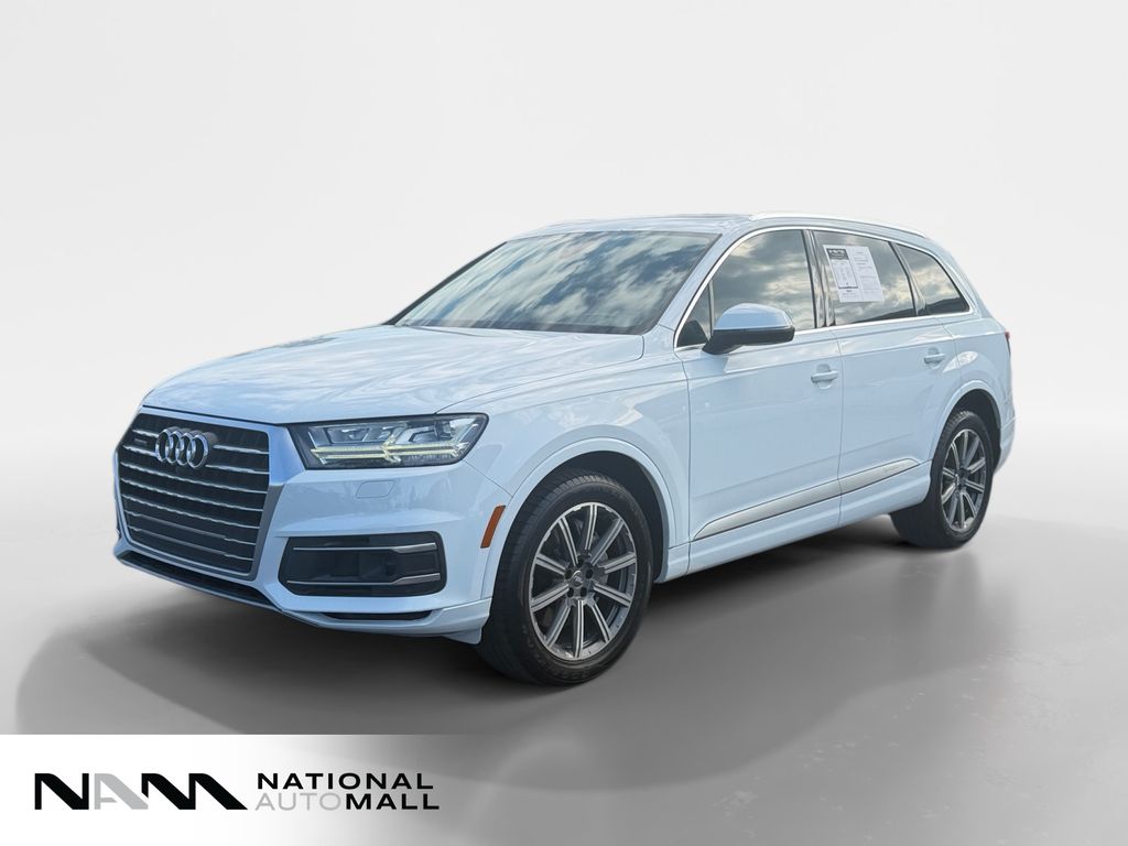 Glacier White 2018 Audi Q7 3.0 TFSI quattro Prestige SUV / Crossover All-Wheel Drive 8-Speed Automatic
