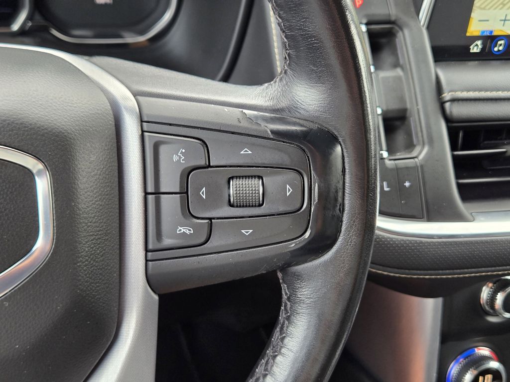 2021 GMC Yukon XL SLT White at Bayway Cadillac of The Woodlands