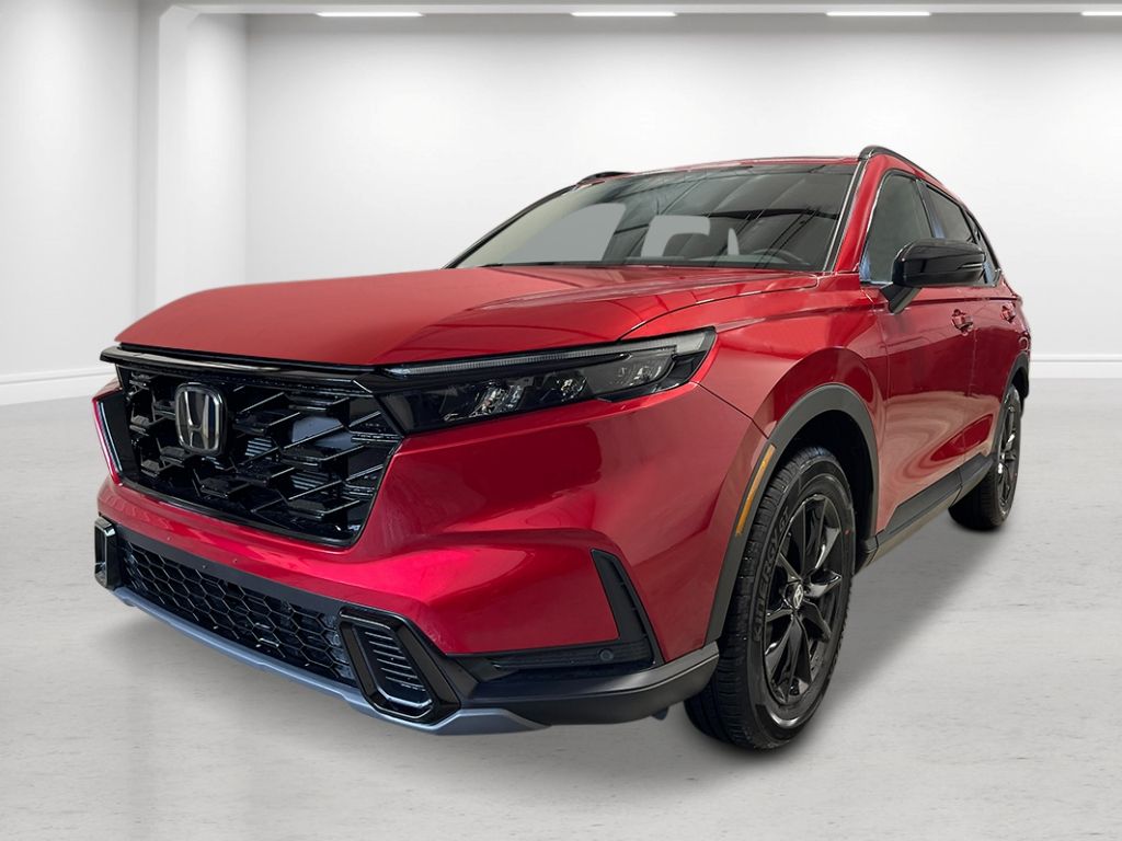 Radiant Red Metallic 2026 Honda CR-V Hybrid Sport-L AWD SUV / Crossover All-Wheel Drive Continuously Variable Transmission