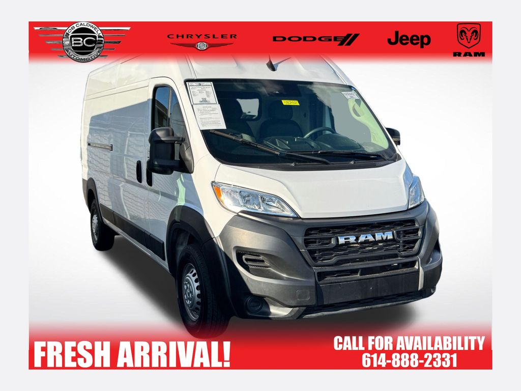 Bright White Clearcoat 2024 RAM ProMaster Van 9-Speed Automatic