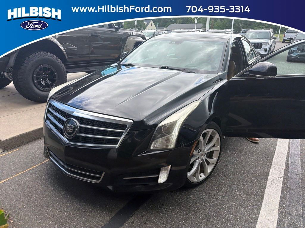 Black Raven 2014 Cadillac ATS Sedan Rear-Wheel Drive 6-Speed Automatic