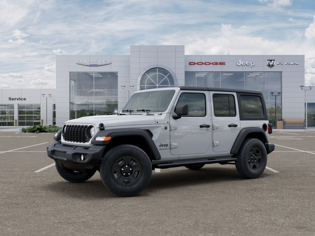 New 2026 Bright White Clearcoat Jeep Sport image 2