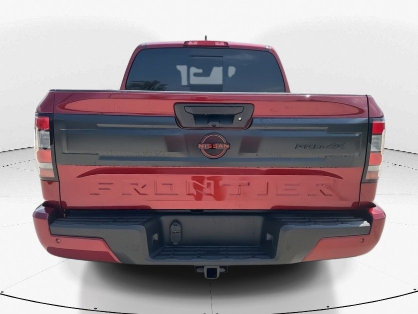 2025 Cardinal Red Metallic Tricoat Nissan Frontier PRO-4X 4X4 Truck