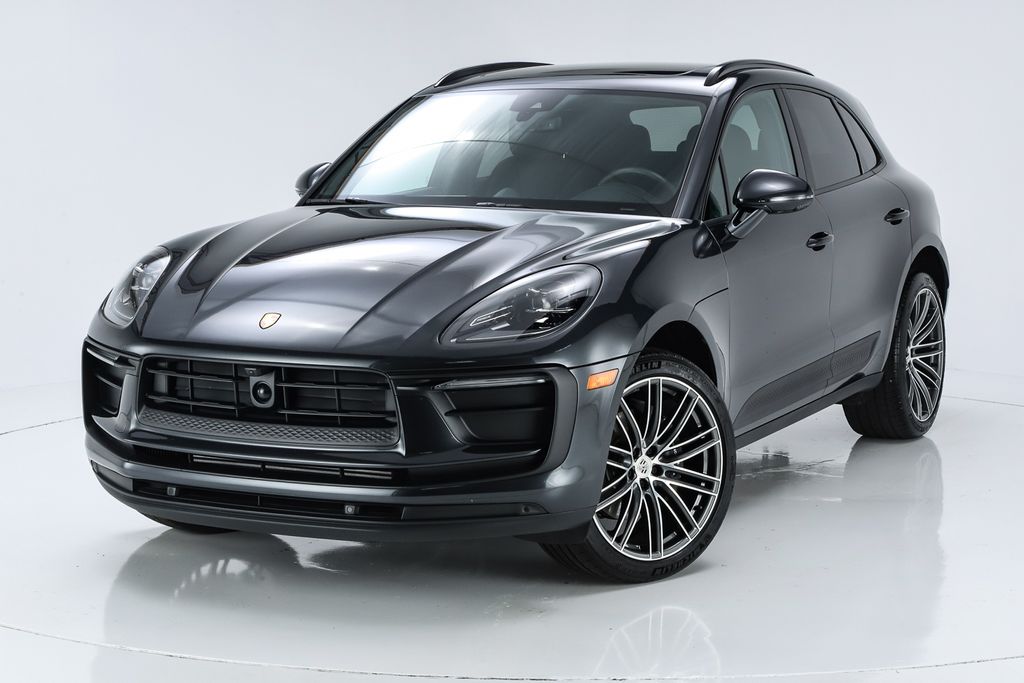 Gray (Volcano Grey Metallic) 2026 Porsche Macan SUV / Crossover  7-Speed Automatic