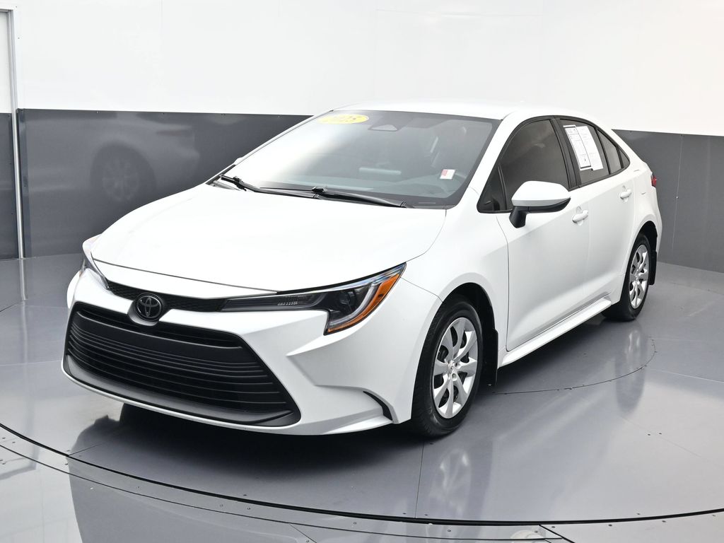 Pearl 2025 Toyota Corolla Sedan Front-Wheel Drive Continuously Variable Transmission