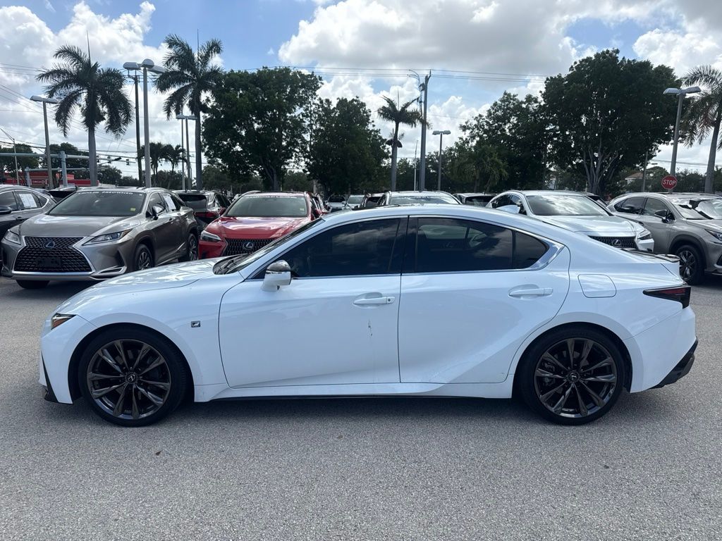 Certified Used 2023 White Lexus 350 F SPORT image 3