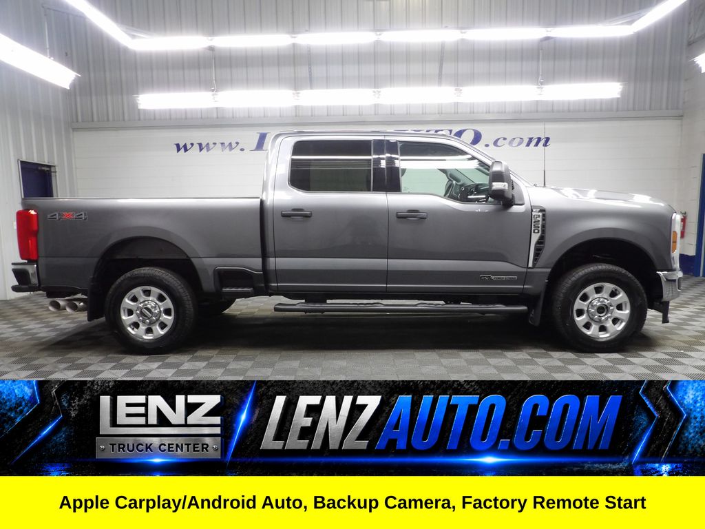 Carbonized Gray Metallic 2024 Ford F-250 Super Duty XLT SuperCab 4WD Pickup Truck Four-Wheel Drive Automatic