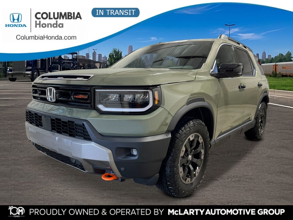 Ash Green Metallic 2026 Honda Passport SUV / Crossover All-Wheel Drive Automatic