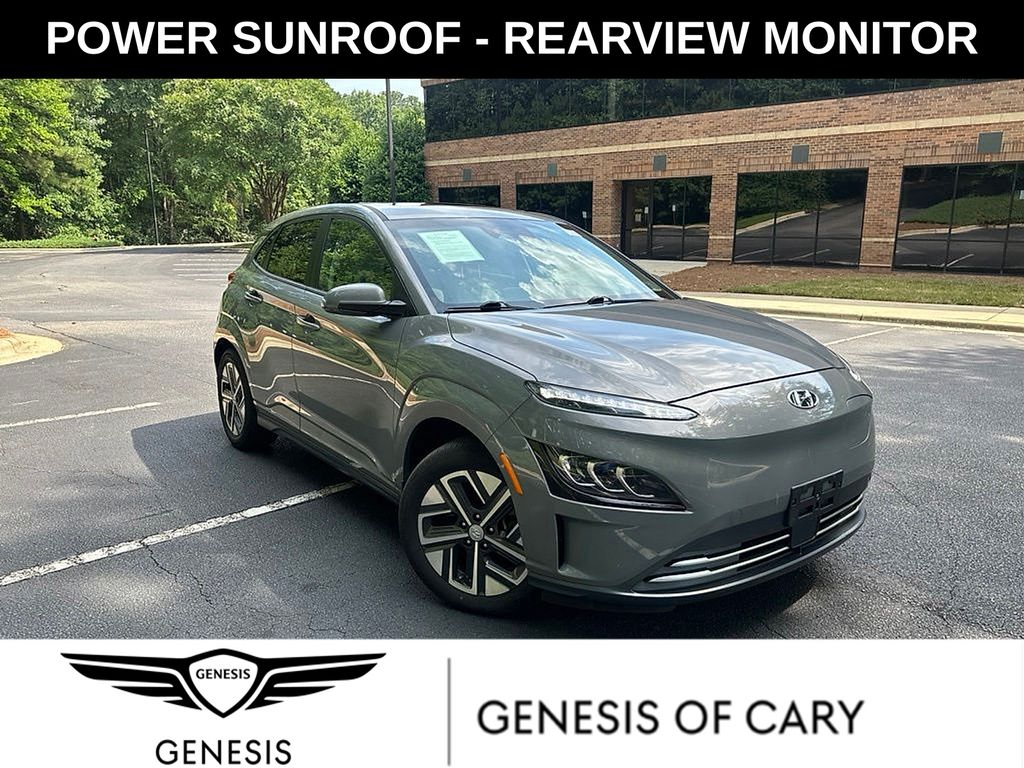 Galactic Gray 2023 Hyundai Kona Electric SUV / Crossover Front-Wheel Drive 1-Speed Automatic
