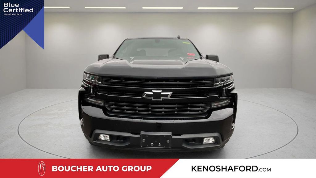Black 2019 Chevrolet Silverado 1500 RST Crew Cab 4WD Pickup Truck Four-Wheel Drive Automatic