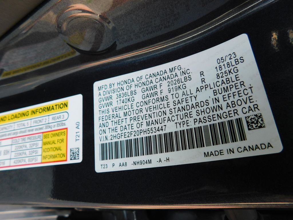2023 Honda Civic LX 8