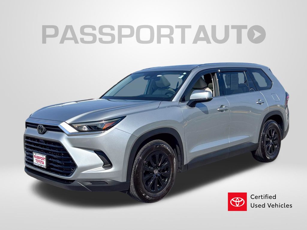 Celestial Silver Metallic 2024 Toyota Grand Highlander XLE AWD SUV / Crossover All-Wheel Drive Automatic