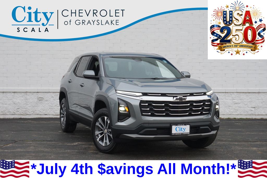 Sterling Gray Metallic 2026 Chevrolet Equinox SUV / Crossover Front-Wheel Drive Continuously Variable Transmission